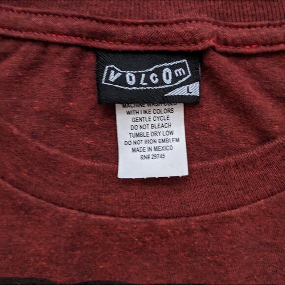 Volcom Men's T-shirt Sz L - Picture 3 of 4